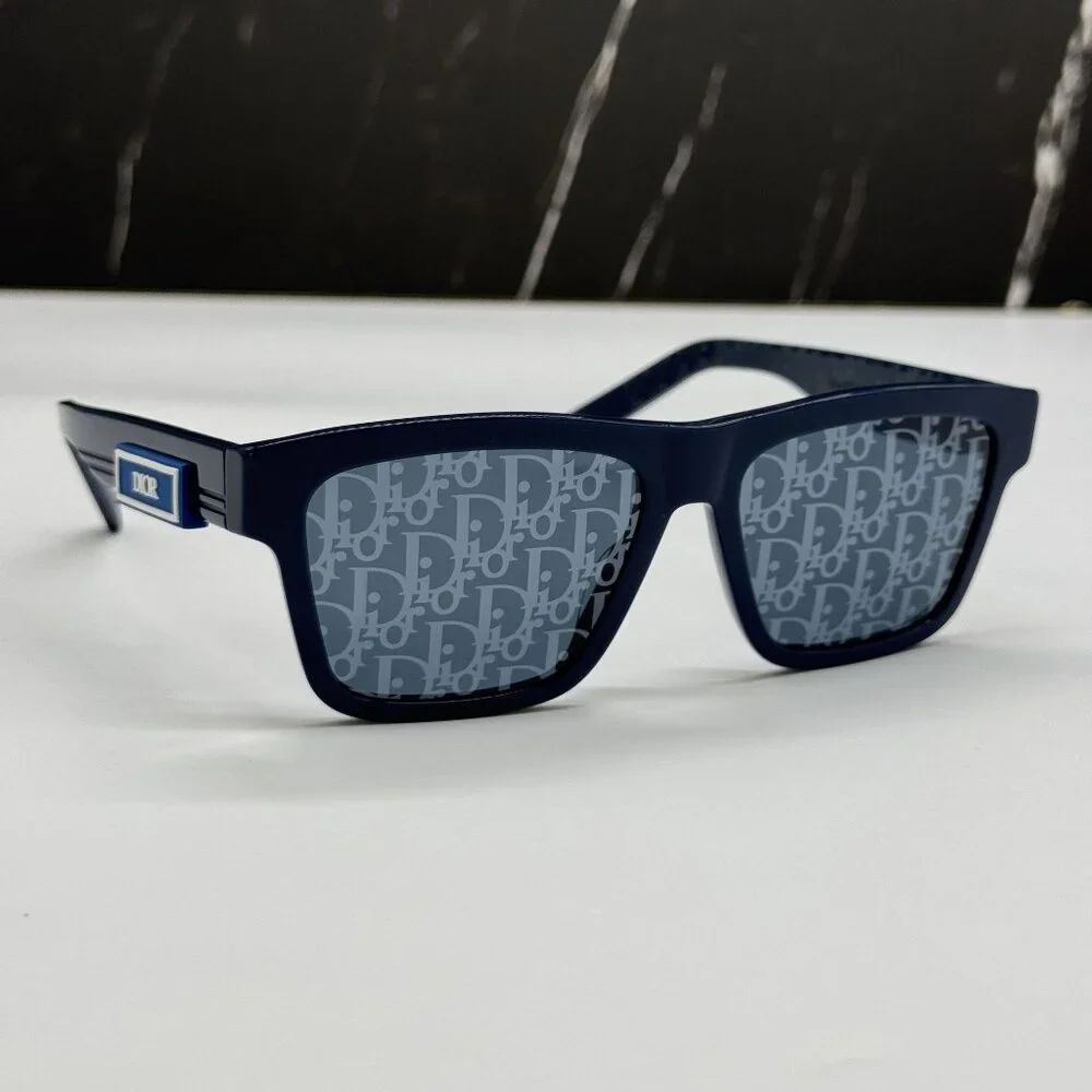 NEW DIOR SUNGLASSES BLUE MEN EYEWEAR DIOR DIORB23 S4I 30B8